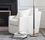 Ayden Slope Arm Slipcovered Swivel Glider