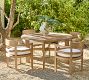 Woodside Round Extendable Outdoor Dining Table (54"-74")