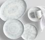 Chambray Tile Stoneware Soup Bowls - Set of 4