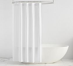 European Linen Cotton Shower Curtain