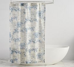 Jardin Toile Shower Curtain
