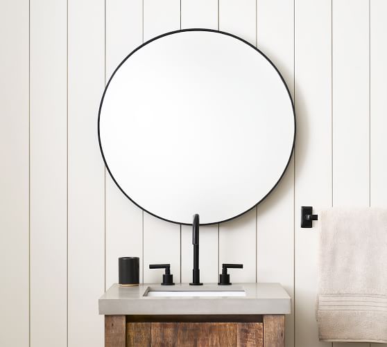 Linden Round Mirror