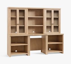 Modern Farmhouse Hutch and Workstation (102")