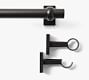 Standard Curtain Rod &amp; Wall Bracket