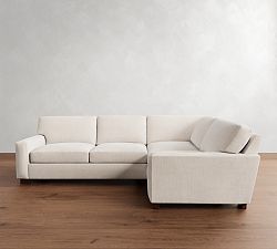 Turner Square Arm 3-Piece Sectional (106&quot;&ndash;110&quot;)