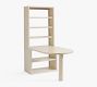 Cayman Peninsula Desk with Bookcase (36" x 66")