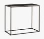 Duke Rectangular Metal Side Table (28&quot;)