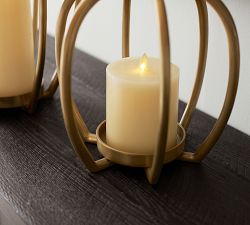 Handcrafted Fallon Pumpkin Candle Holder