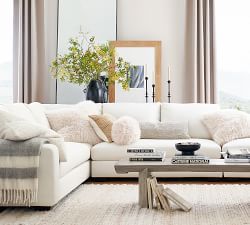 Ridgeline Sherpa Back Pillow Cover