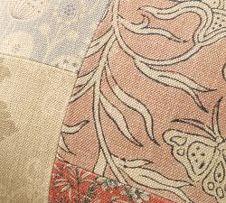 Robin Pieced Patchwork Pillow