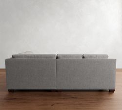 York Square Arm 3-Piece Wedge Sectional (102")