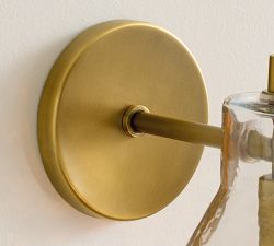 Bridget Petite Recycled Glass Flared Sconce (10")