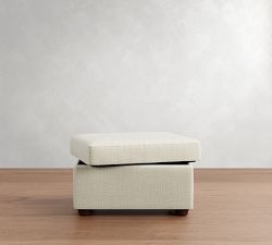 Cameron Modern Square Arm Storage Ottoman