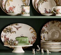 Fantastical Forest Stoneware Butter Dish