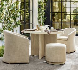 Kadence Turned Wood Candle Holder