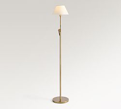 Sherman Metal Adjustable Reading Floor Lamp (41")