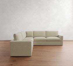 Westwood Square Arm 3-Piece L-Shaped Sectional (117")