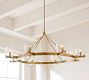 Chamberlin Metal Round Chandelier (50")