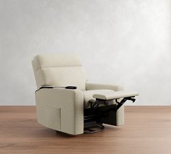 Parker Power Swivel Glider Recliner with Massage &amp; Heat