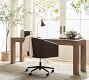 Baldwin Leather Swivel Desk Chair
