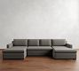 Shasta Square Arm Double Chaise Sectional (148")