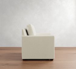 Cameron Modern Square Arm Chair and a Half