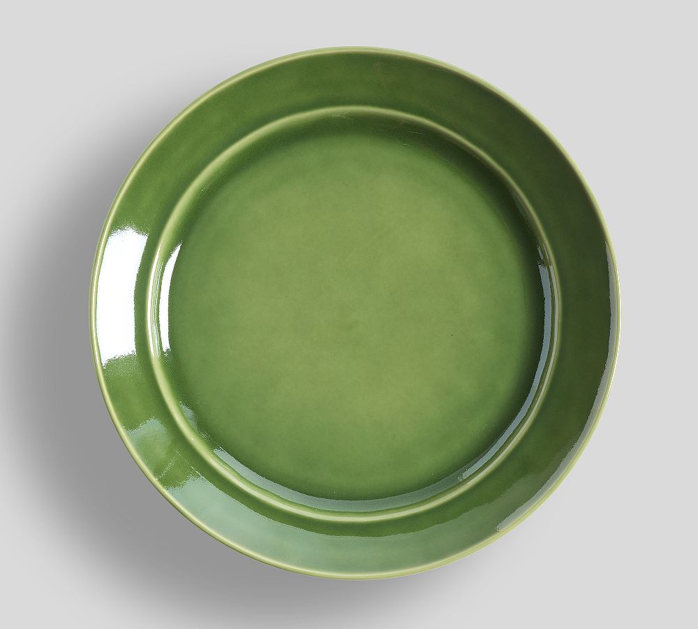 Cambria Handcrafted Stoneware Salad Plates - Set of 4 - Set of 4 - Green