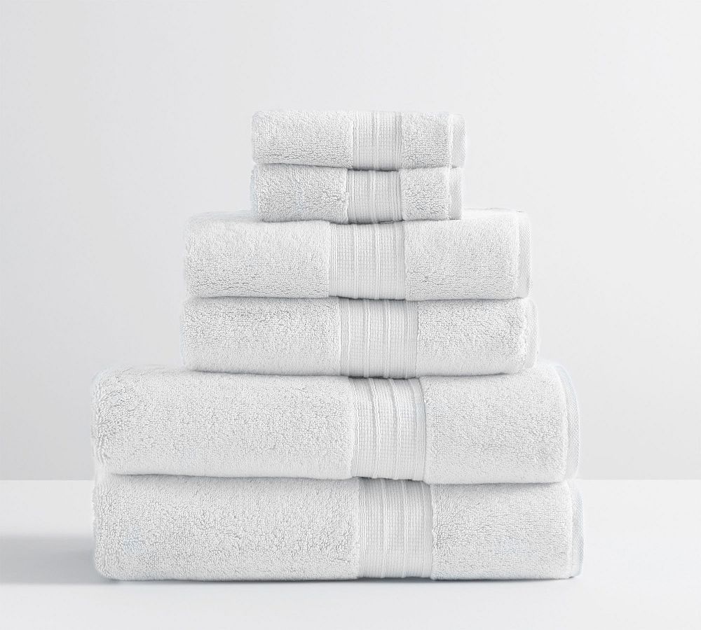 Hydrocotton Towel Bundles - White, Set of 6