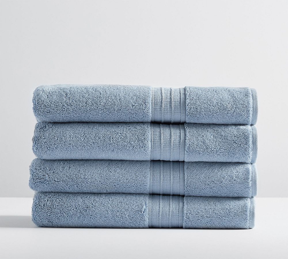 Hydrocotton Towel Bundles - Light Blue, Set of 4