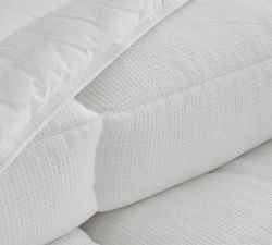 European Flax Linen Waffle Comforter