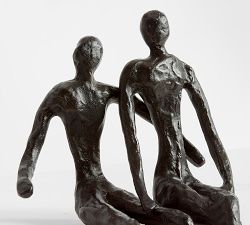Sitting Couple Decorative Object