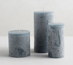 Timber Scented Pillar Candles - Blackberry Yuzu