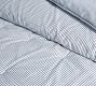 3-Piece Silas Reversible Striped Cotton Comforter &amp; Shams Set