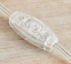 Carmen Petite Glass Table Lamp (8&quot;)