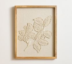 Ivory Floral Wall Art