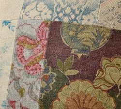 Ruby Pieced Patchwork Pillow