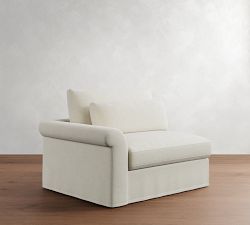 Build Your Own Westwood Roll Arm Deep Seat Slipcovered Sectional