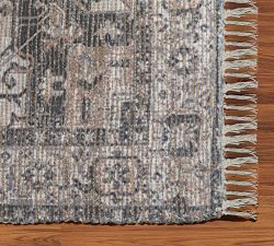 Open Box: Alphonse Flatweave Fringe Rug