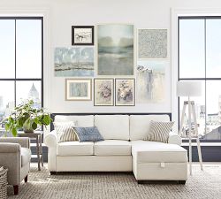 Houses on the Hill Canvas Print