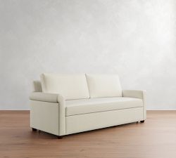 Cameron Modern Roll Arm Trundle Sleeper Sofa  (89")
