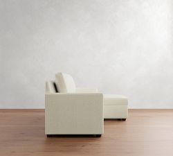 Cameron Modern Square Arm Reversible Chaise Sectional (86")