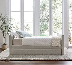 Elliot Upholstered Trundle Daybed