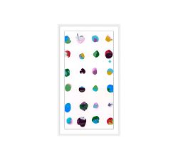 Paint Spots Framed Print