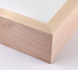 River Crossing By Aileen Fitzgerald with Maple Frame