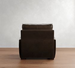 Pearce Square Arm Leather Recliner