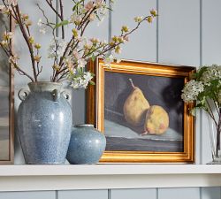 Pears Still Life Framed Canvas