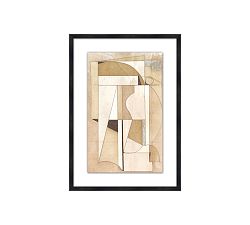Sculpted Neutrals Framed Print