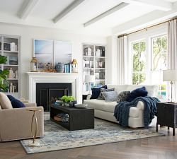 Shore Diptych Framed Print