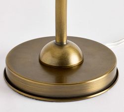 Baylor Pleated Shade Task Table Lamp (20&quot;)