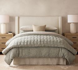 Harper Non-Tufted Upholstered Wall Mounted Headboard